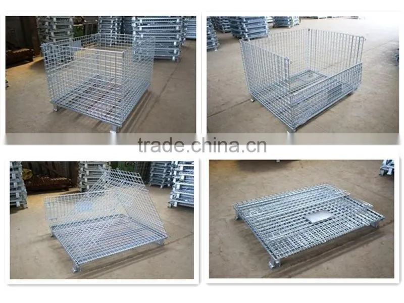 Russia Zinc Stackable Steel Storage Bins Box