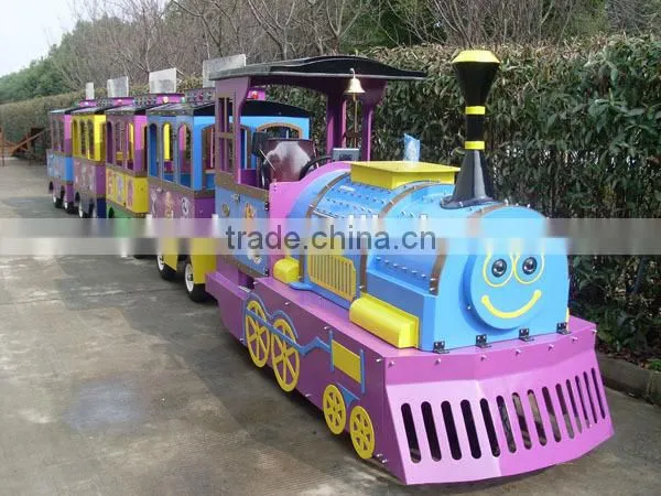 CE approval Amusement park, trackless fun train, Shopping mall, Indoor outdoor use Mini electric train,