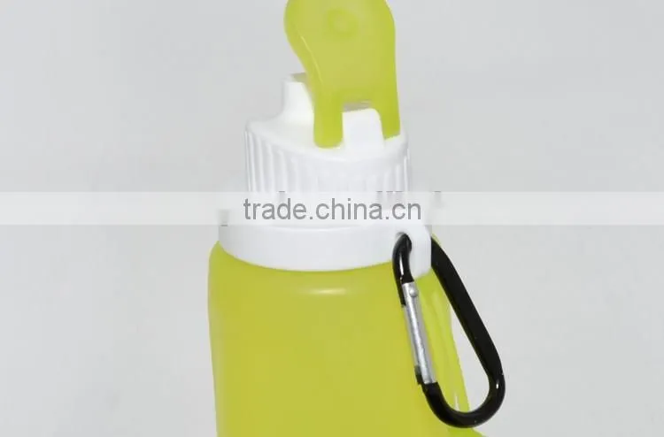 colorful 320ml silicone travel bottle joyshaker MP4406