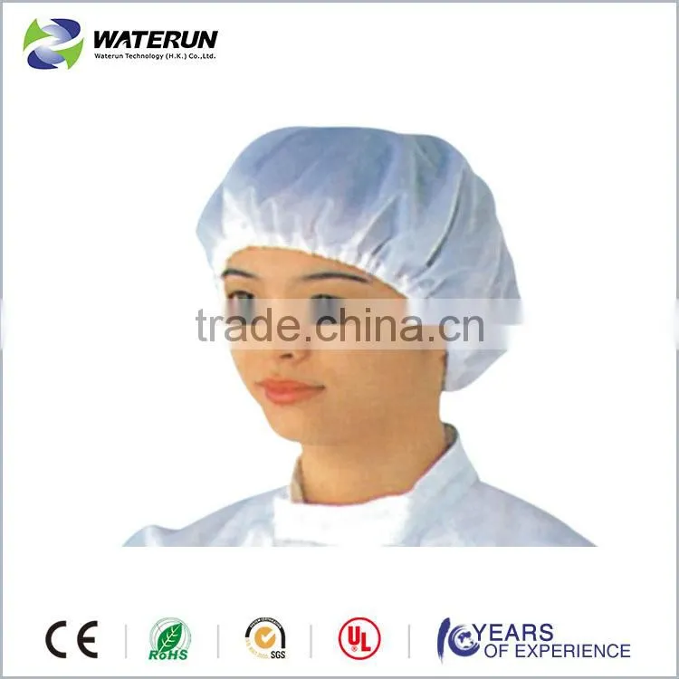 non-woven bouffant cap/ cleanroom esd antistatic caps