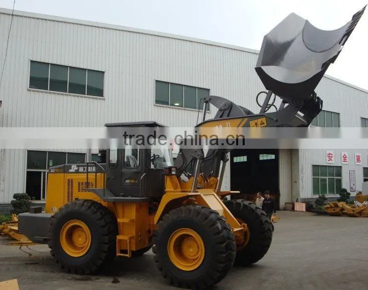 mechanical loader,JINGONG,JGM755C side dump wheel loader for sale