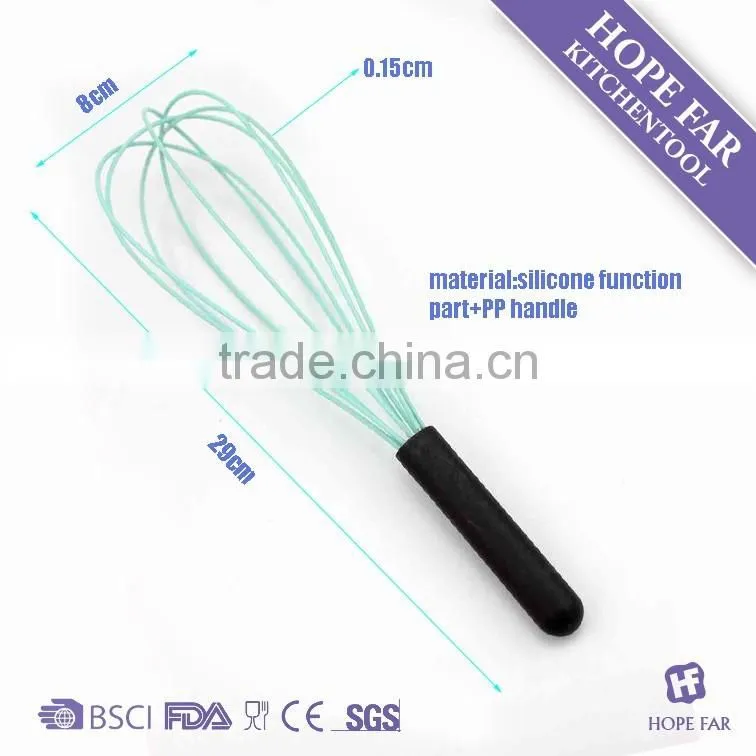 0300211 High quality 12" silicone whisk