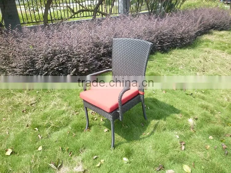 Used Restaurant Furniture Outdoor Rattan Dining Table And Chair