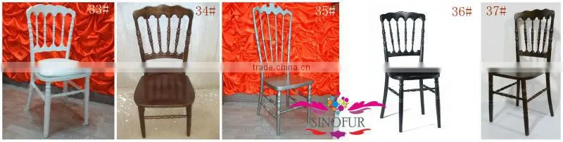 high back wedding hall chairs for bride and groom