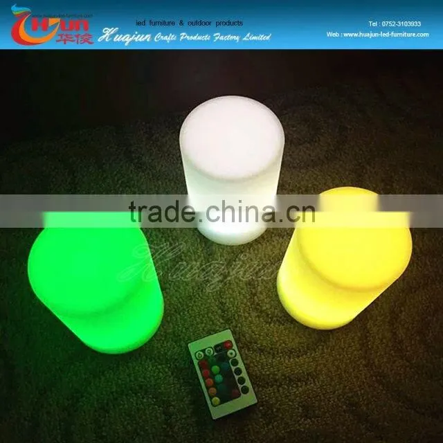 skillful manufacture led table lamp& specially price led plastic lamp with color changing