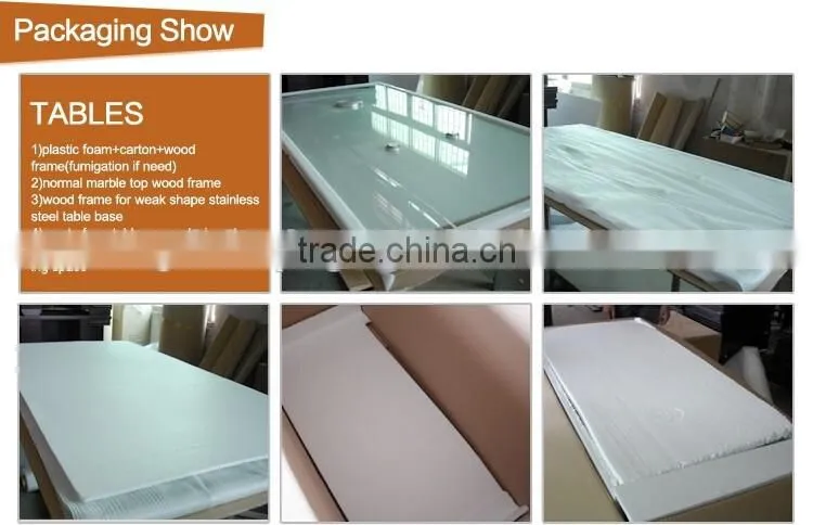 classic dining tables glass dining table set TH371