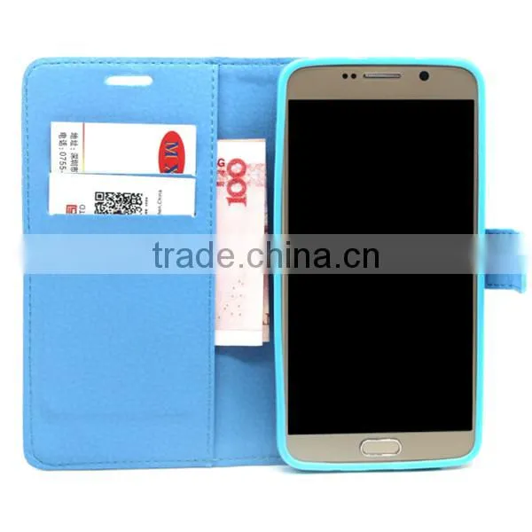 PU leather mobile phone case, flip wallet phone shell for Samsung Note5