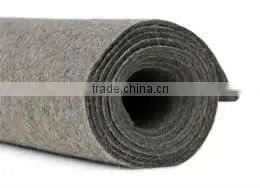 Colored roll wool felt