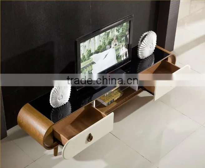 Modern Marble Top Design Wooden TV Table