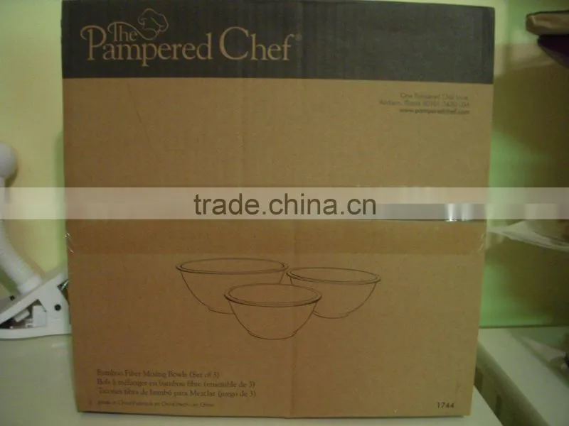 Custom LOGO Printed Bamboo Fiber Cups