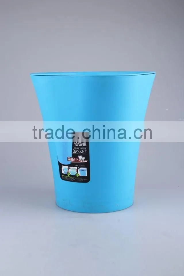 Plastic Trash Can Household Garbage Can/Rubbish Bin