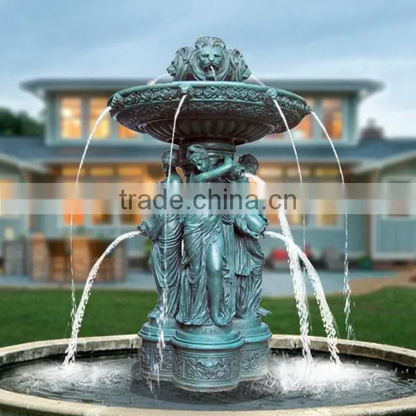 High Quality Bronze Fountain Sculpture with Experienced Foundary