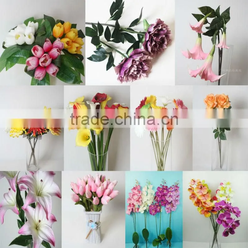 artificial flower/artificial ornament flowers artificial white calla lily flowers wedding decoration