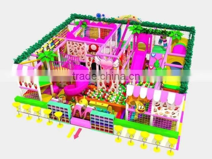 CHD-954 Hot sale commercial indoor jungle gym for kids equipment from china for the small business Customized Design