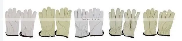 Pig grain leather driver gloves ZM36-H