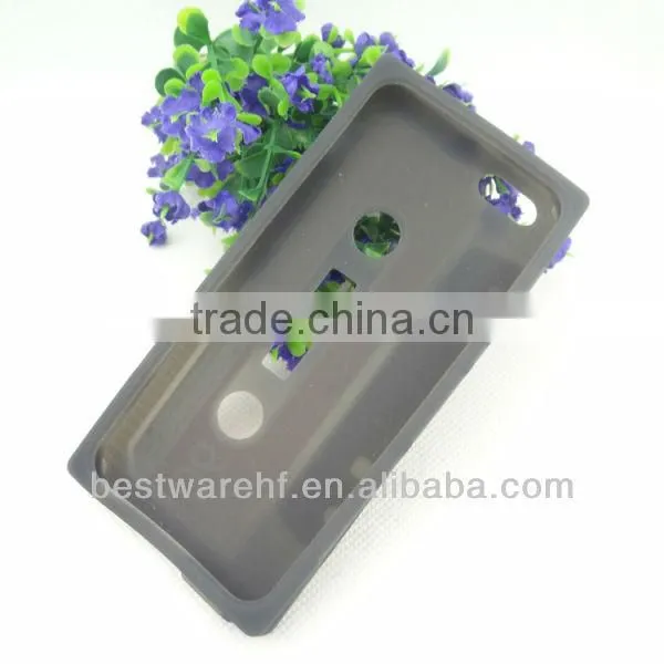 Funny carton shape colorful silicone mobile cellphone case for apple iphone