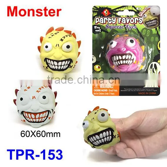 Plastic Squeeze Ghost Stress Toy