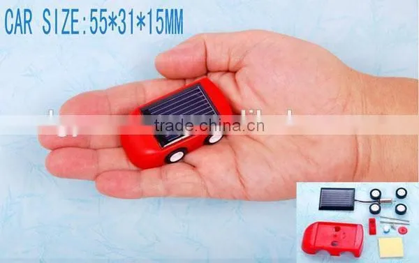 2015 new solar powered car min icar toy1Pcs_Fun and Installable_DIY Mini Solar_Car Toy supply from china ICTI factory