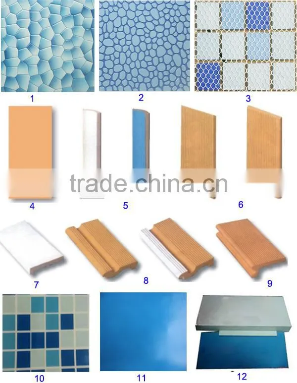 Factory wholesale overflow swimming pool equipment and accessories