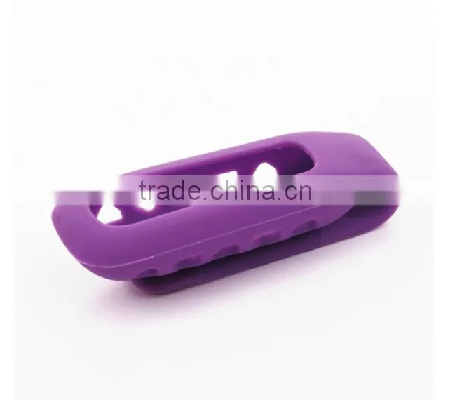 Colorful best sell Silicone Replacement Clip Holder Case Belt for men