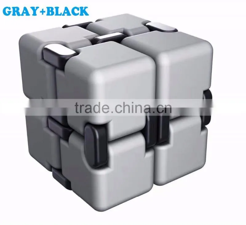 Newest Anti-Stress Magic Fidget toy Infinity Cube Fidget Desk Toys infinity cube metal