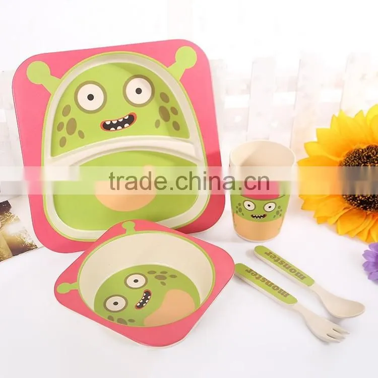 Kids Dinner Plate Set Food Plate Set Baby Dinnerware Tableware