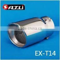 Bevel connection straight Exhaust Pipes