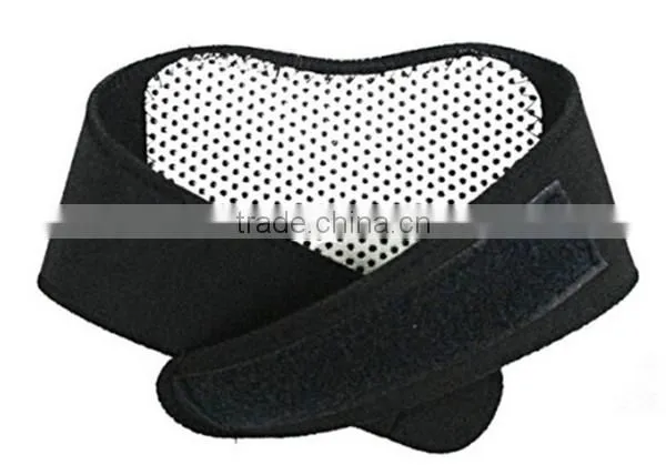 2016 Shuoyang Hot Selling Magnetic neck wrap tourmaline self-heating neck support pain relief thermal therapy medical neck brace