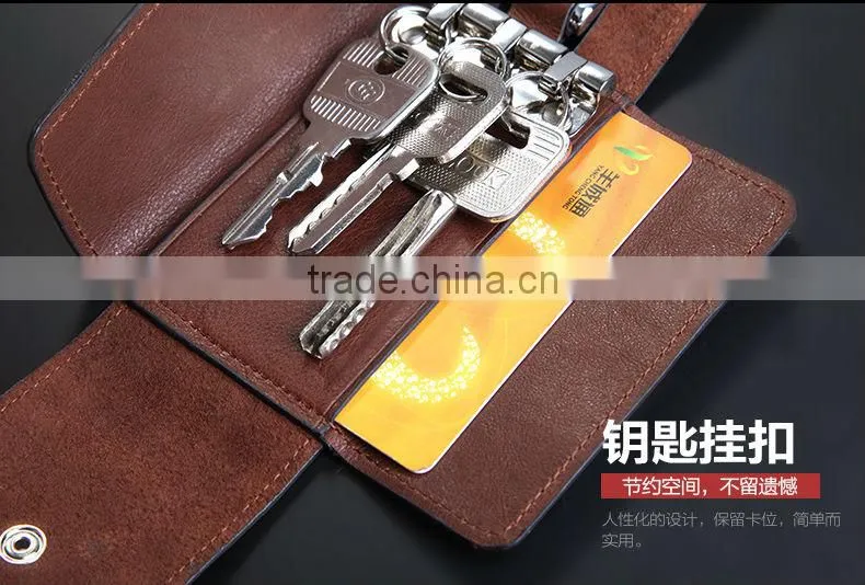 high quality genuine leather key holder