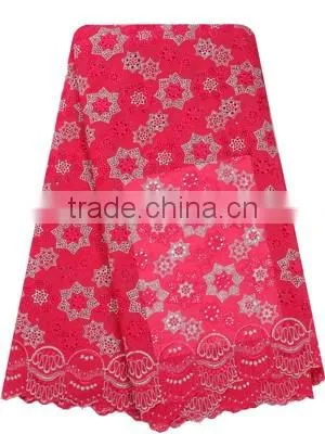 100% Cotton Swiss Voile Laces Fabric SL0409-8