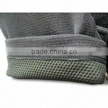 Men's Half Zip T-shirt, Eco-friendly Clothing, Good Colorfastness