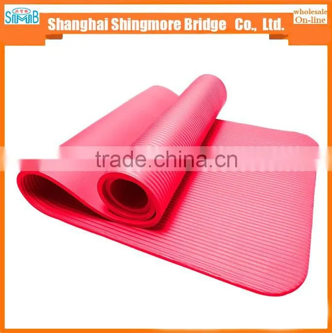 cheap wholesale high quality NBR yoga mat for body building