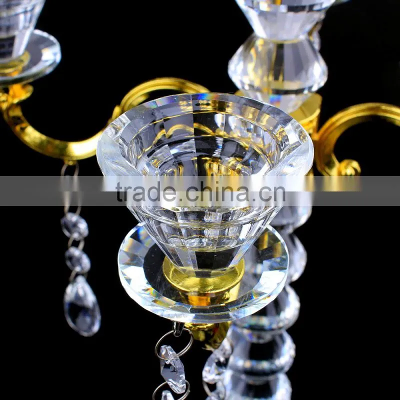 crystal lotus candleholder