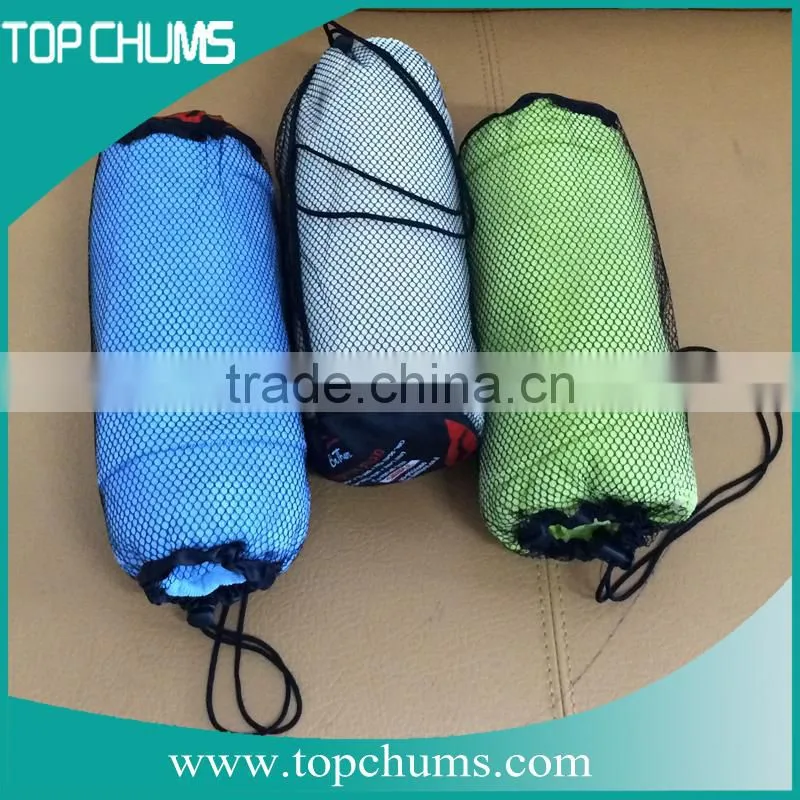 personalized Custom embroidered Solid color seude chamois microfiber sports towels