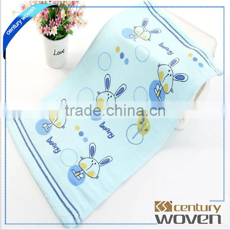 High quality beautiful printing small towels for baby
