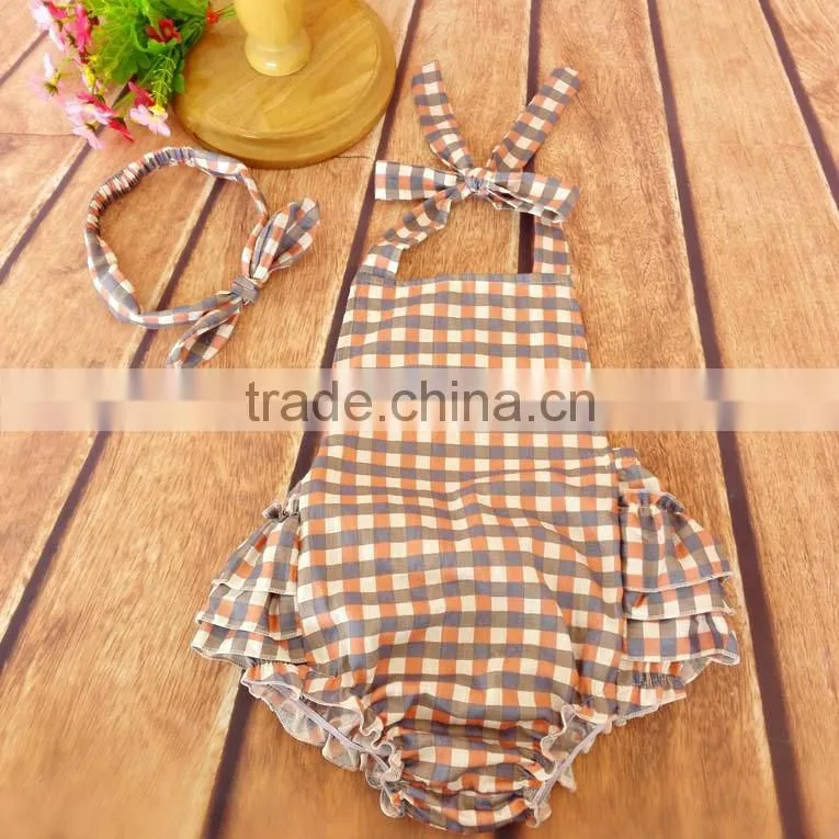 Animal Printed Toddler Ruffle Romper Dress