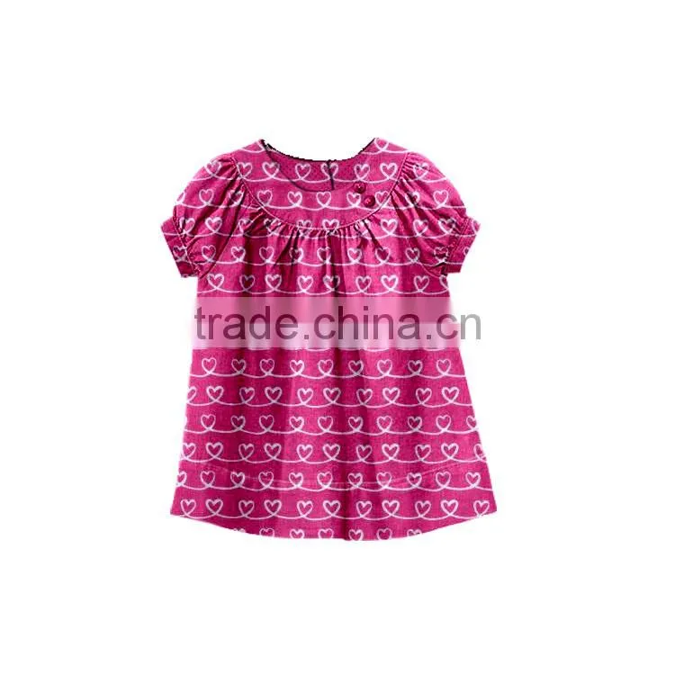 Heart to heart of the pattern is very beautiful gives a quiet feeling the top 50 children's clothing wholesale