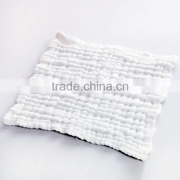 Cotton Gauze Burp Cloth organic Wipe Cloth Facial Cloth Baby Bibs