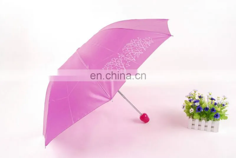 eco-friendly rose handle bottle umbrella
