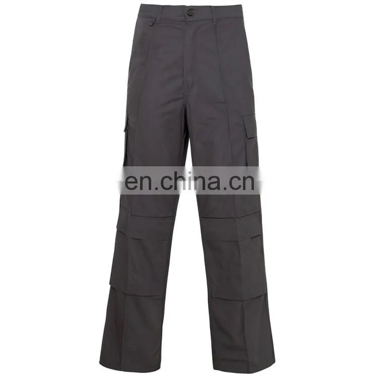 Polyester/cotton Industrial Work Pants with Durable Knee Pads