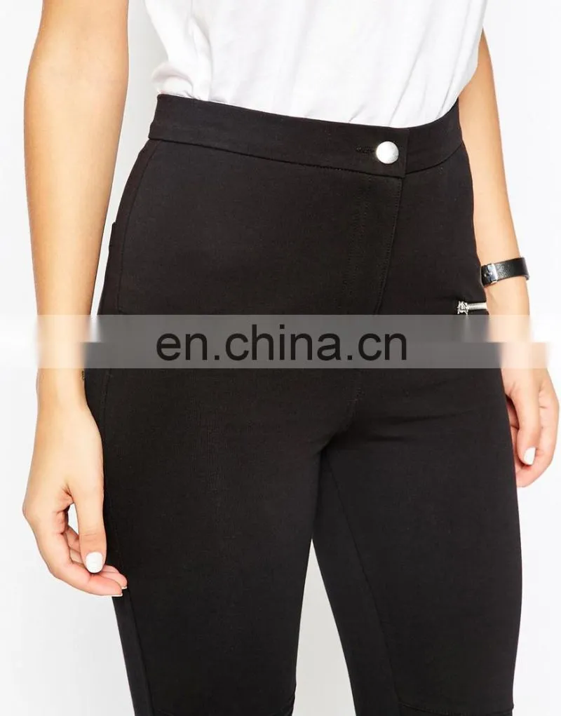 2015 new arrival style tight fit women stretch biker pants