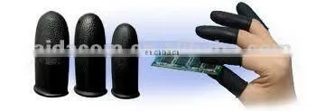 ESD Conductive Black Finger Cot