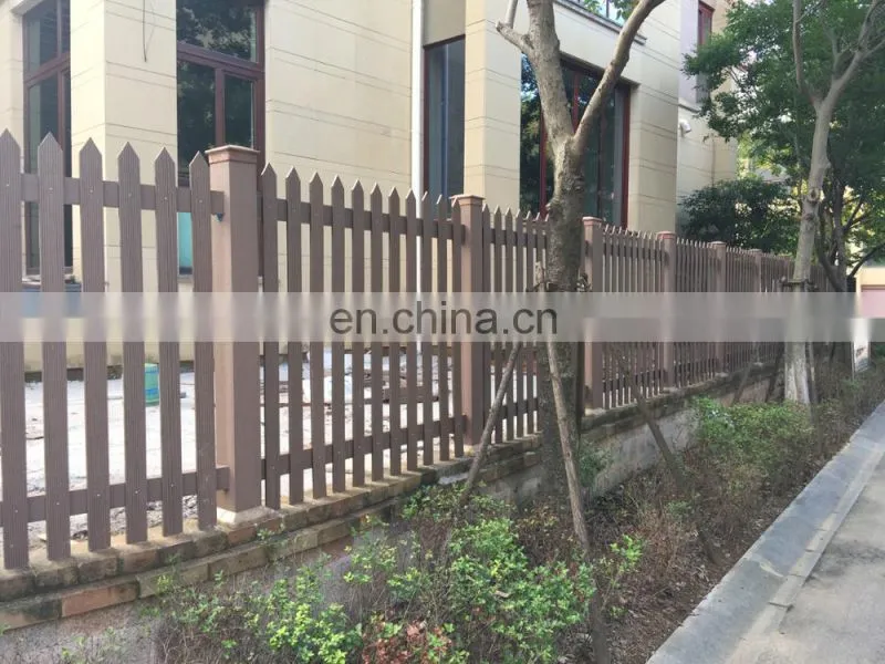 2017 Outdoor an-ti termites waterproof decorative garden wpc fence composite railing