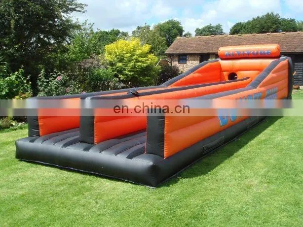 Big jumping inflatable basketball bungee run for sale