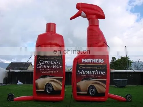 Advertising inflatable beer bottle/jar for sale