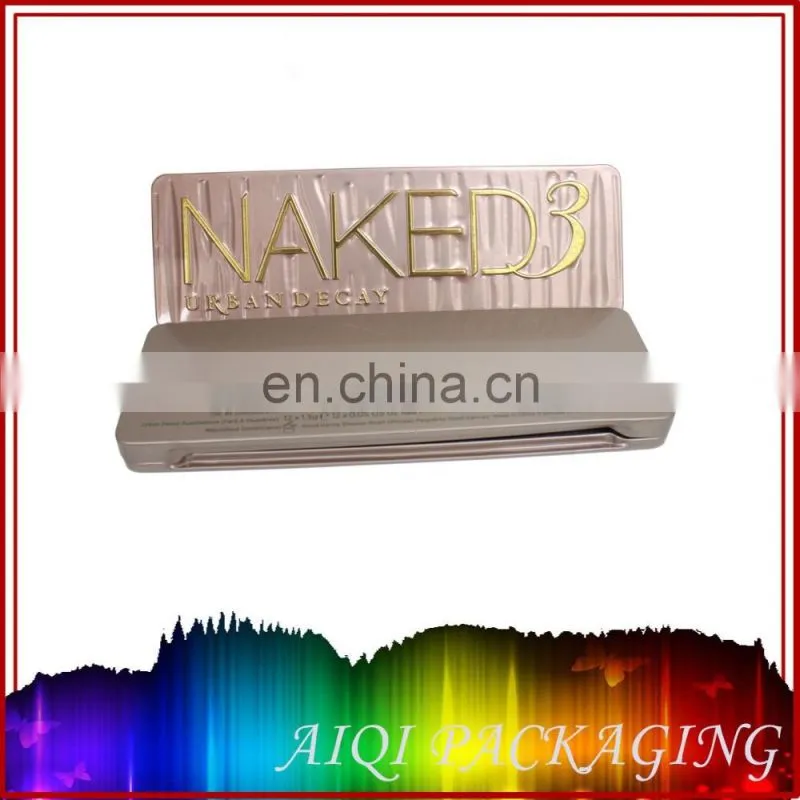 12 color metal eyeshadow case