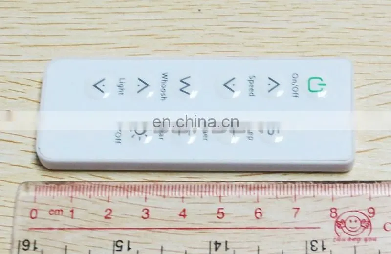 Mini 10 Bubble Waterproof Slim Card Key IR Remote Control for Air Conditioner