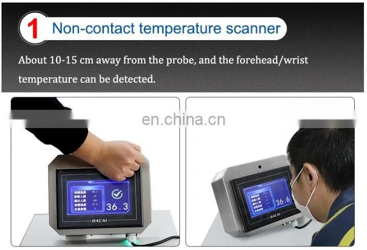 Thermometer Temperature Scanner Body Temperature Infrared Non-Contact Temperature Measurement Equipment