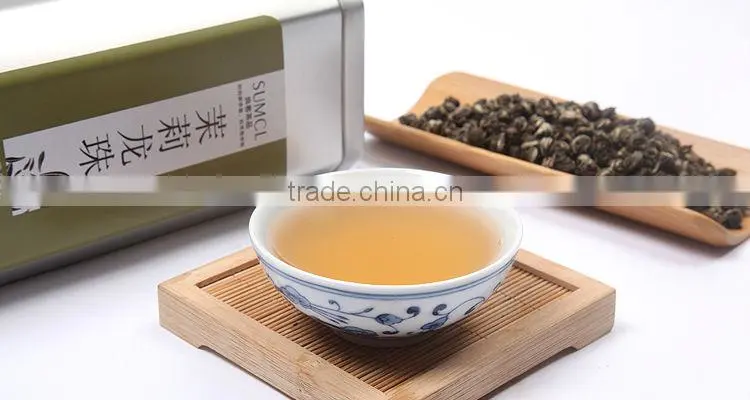 Jasmine Pearl Dragon Pearl High quality and healthy care functions jasmines tea