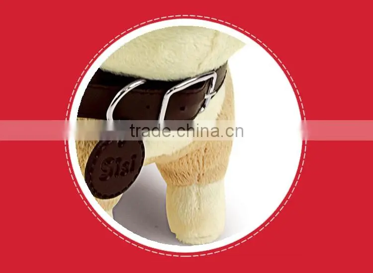 2016 plush toy factory SEMK plush animal cute dog baby toy